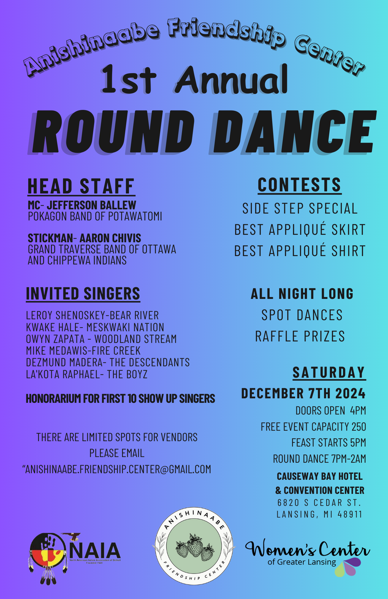 1st Annual AFC Round Dance flyer